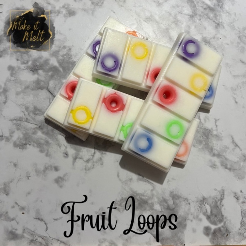 Fruit Loops Wax Melt Snap Bar